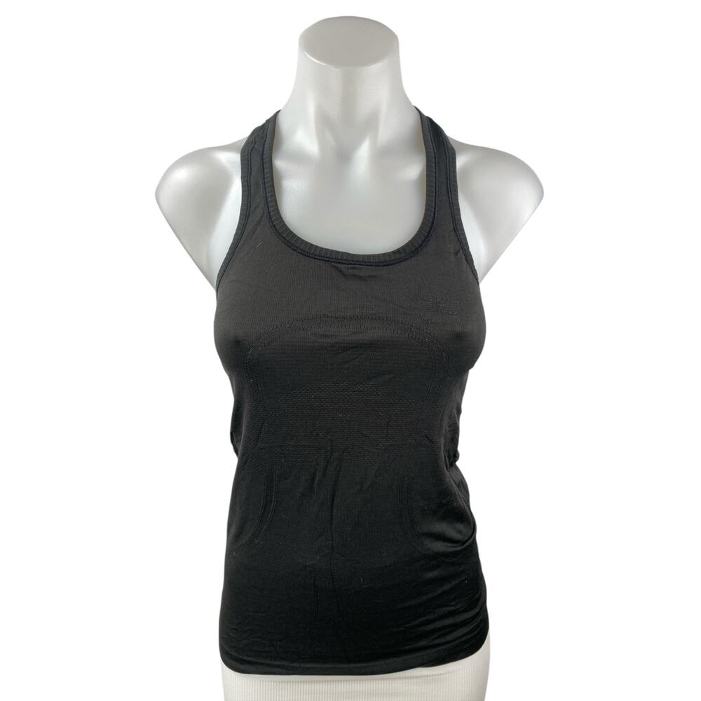 Lululemon Swiftly Tech Women's Black Sleeveless Racerback Activewear Tank Top S - Picture 1 of 3